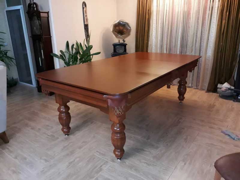 میز بیلیارد رایلی با روکش ناهارخوری